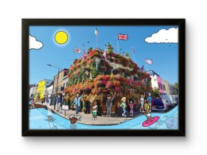 Notting Hill Churchill Arms Print
