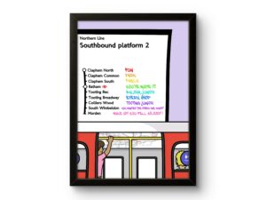 You Fell Asleep, Southwest London Tube