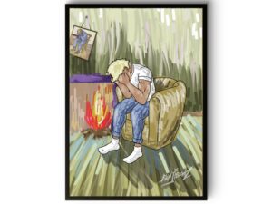 Sorrowing Young Man (Mind Mental Health Charity)